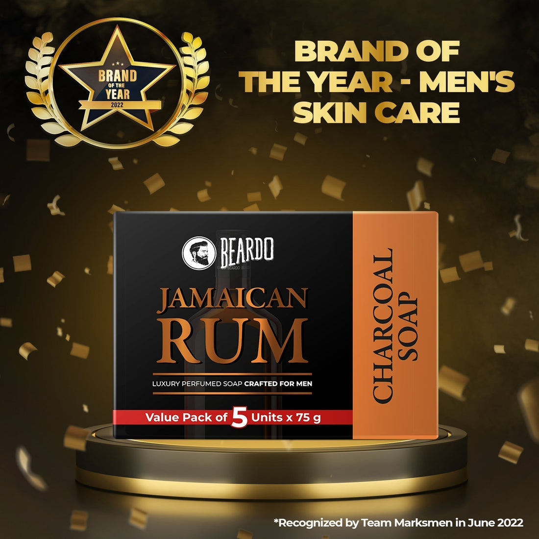 Beardo Jamaican Rum Soap – Product Texture