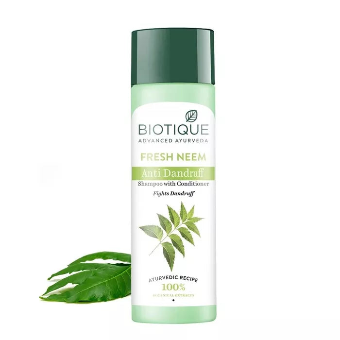 Biotique Fresh Neem A-D Shmp With Cndtnr 120ml - House of Ateeq