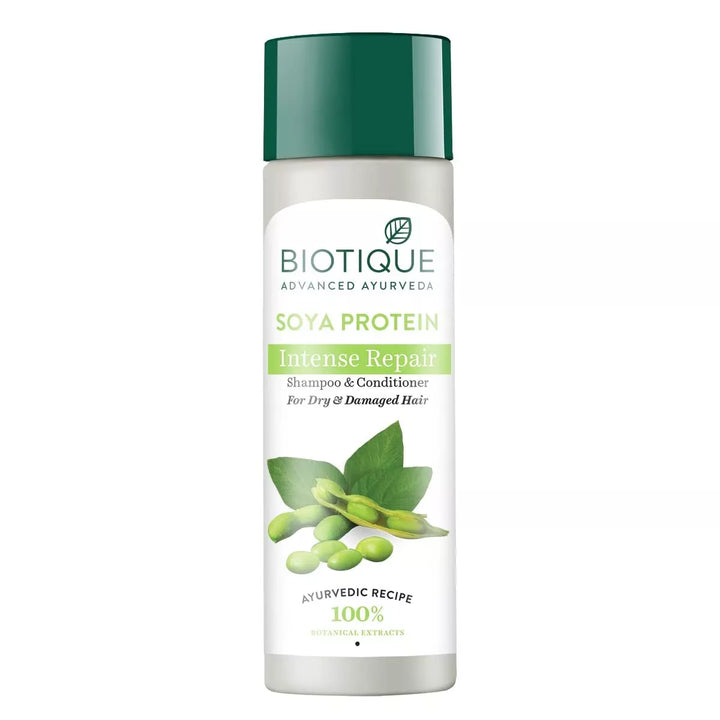 Biotique Soya Protein Int Repr Shmp&Cnd 120ml - House of Ateeq