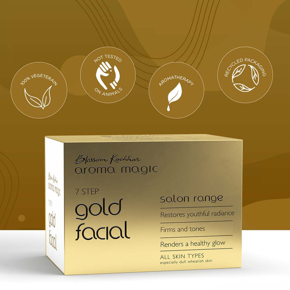 Facial Kit with Gold Dust and Natural Ingredients