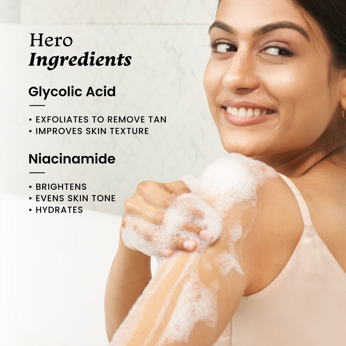 Foxtale Brightening Body Wash Even-Toned, Glowing Skin in 30 Days, 200ml3