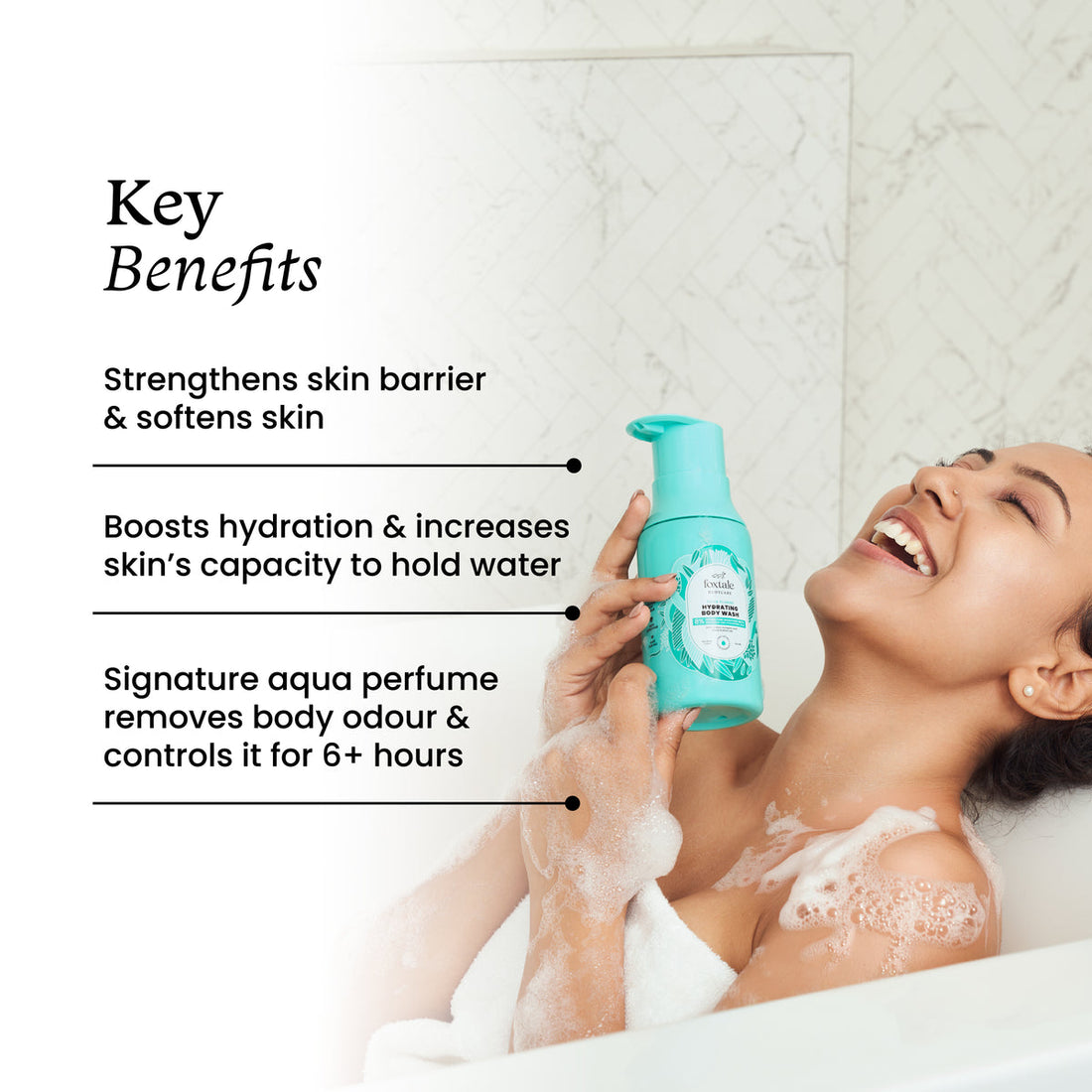 Foxtale Hydrating Body Wash for 24-hour Hydration & Soft, Supple Skin, 250ml2