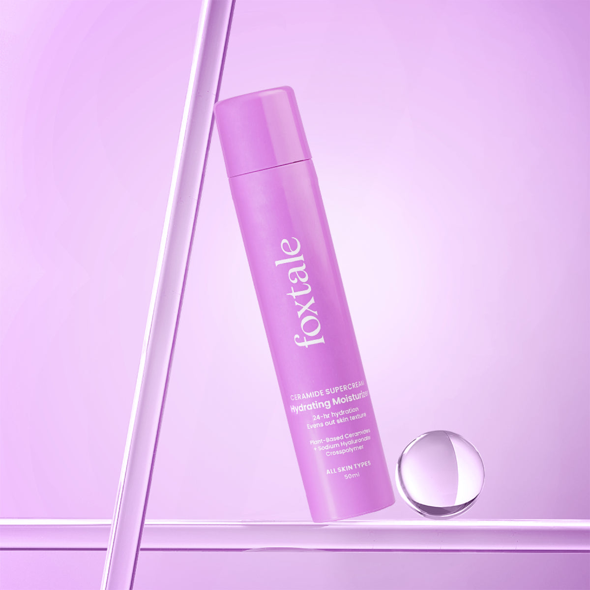 Foxtale Hydrating Moisturizer With Ceramide for Hydration All-day Long, 50ml