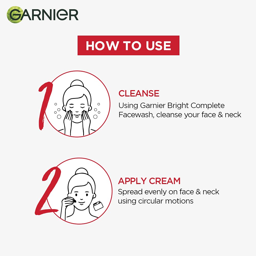 Garnier Wrinkle Lift cream being applied on face