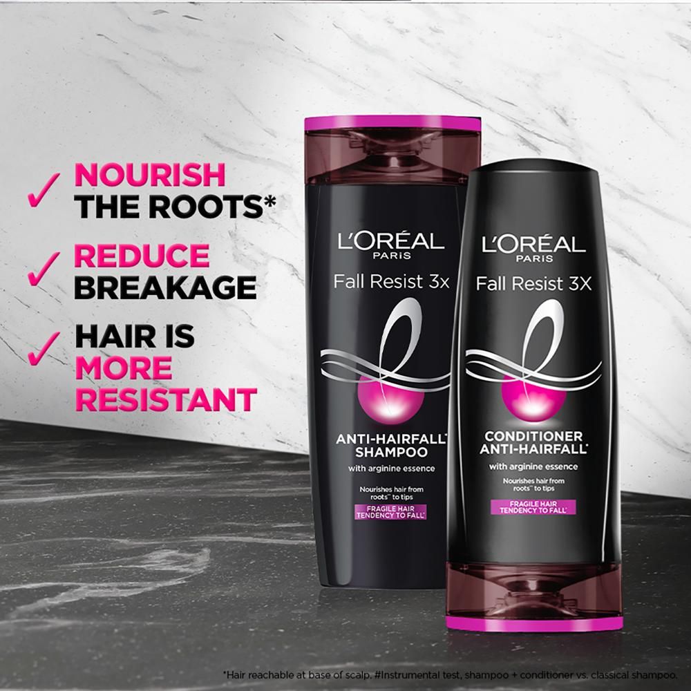 L'Oreal  Paris Fall Resist 3X Anti-Hair Fall Conditioner (82.5ml)4