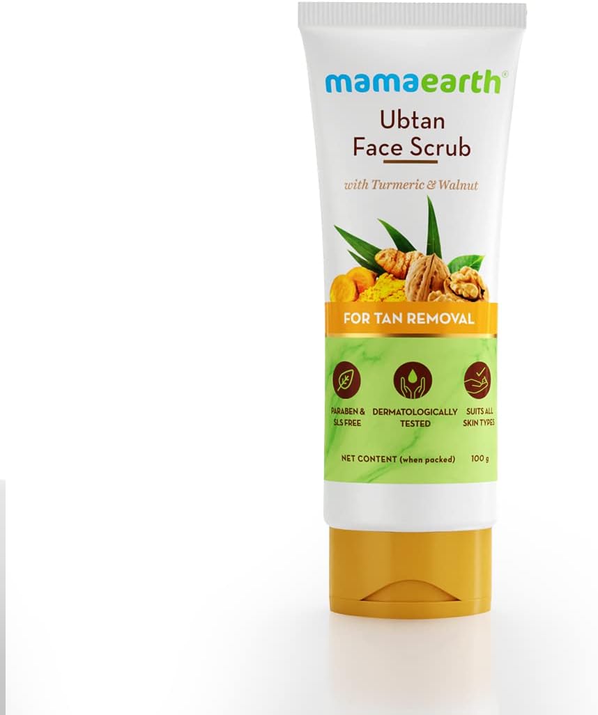 Mamaearth Ubtan Face Scrub, 100ml - House of Ateeq