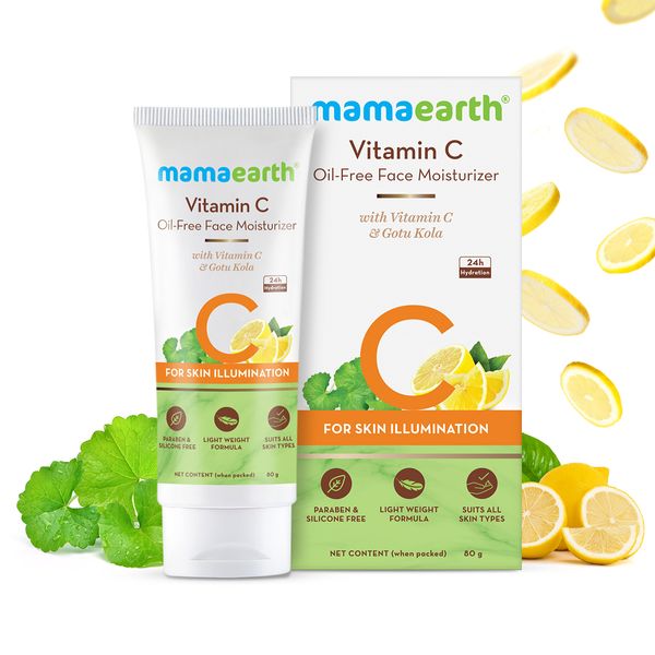 Mamaearth Oil-Free Face Moisturizer with Vitamin C