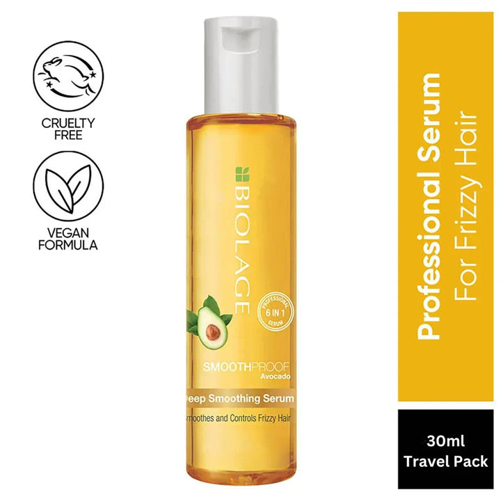Matrix Biolage Smoothproof Deep Smoothing 6-In-1 Professional Hair Serum (30 ml) - House of Ateeq