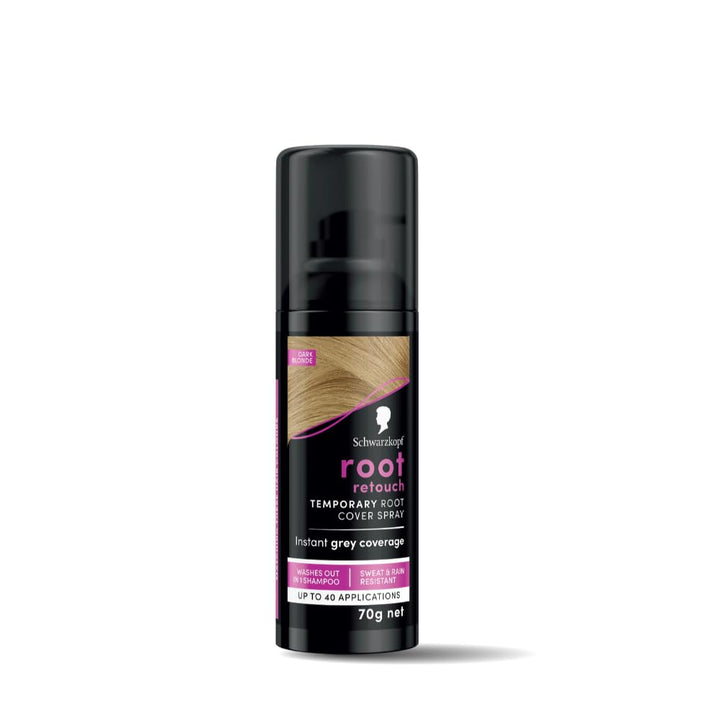 Schwarzkopf Root Retouch Temporary Root Cover Spray, Brown - House of Ateeq