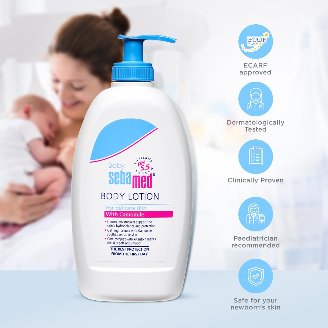 Sebamed Baby Lotion With Pump, 400ml
