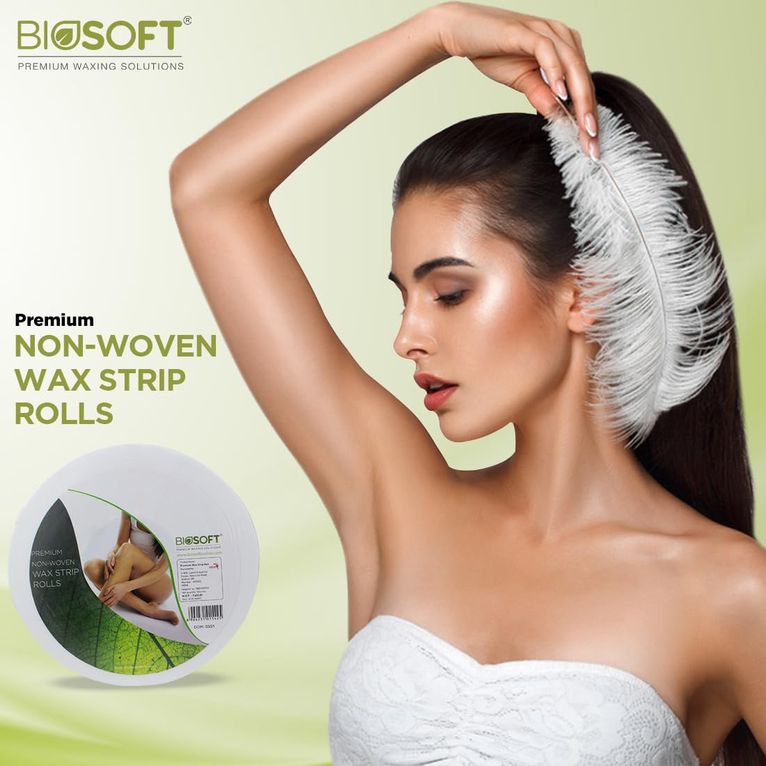 Wax roll cut for salon waxing